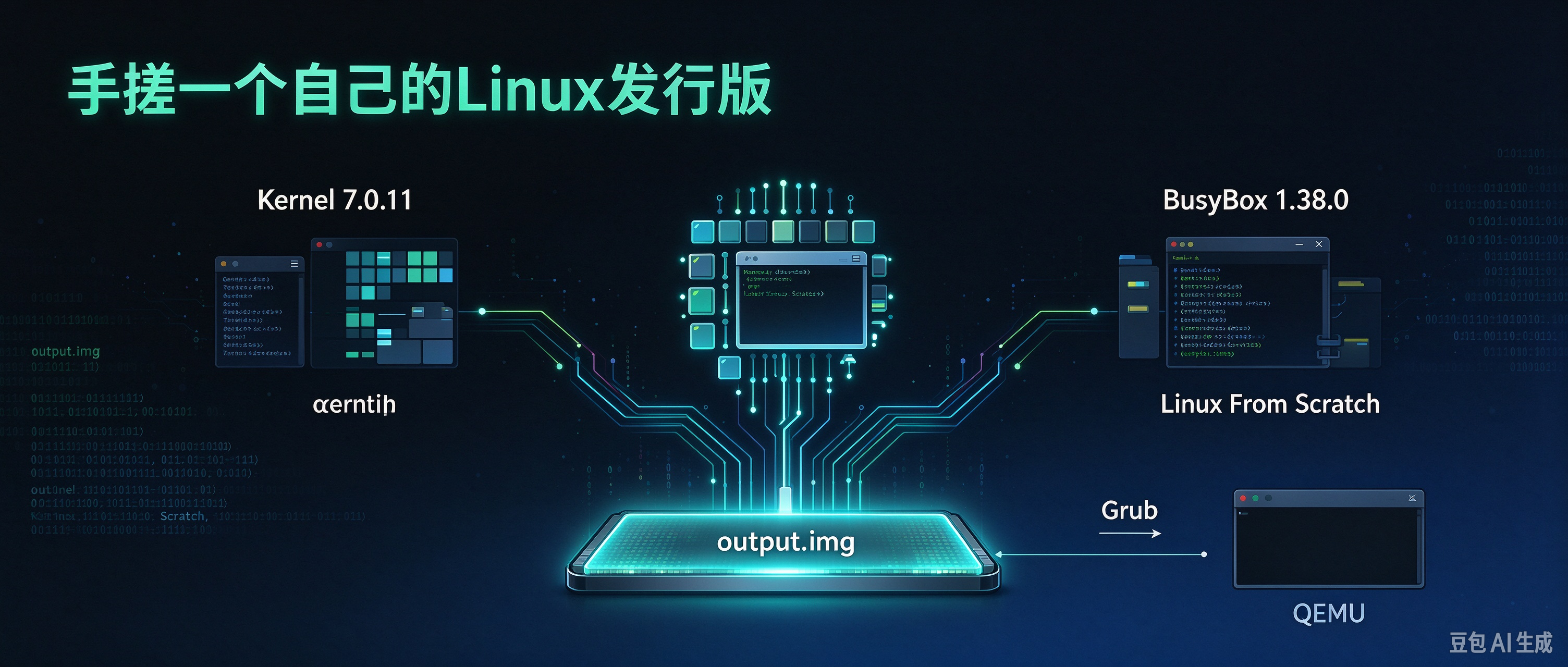 手搓一个自己的Linux发行版!